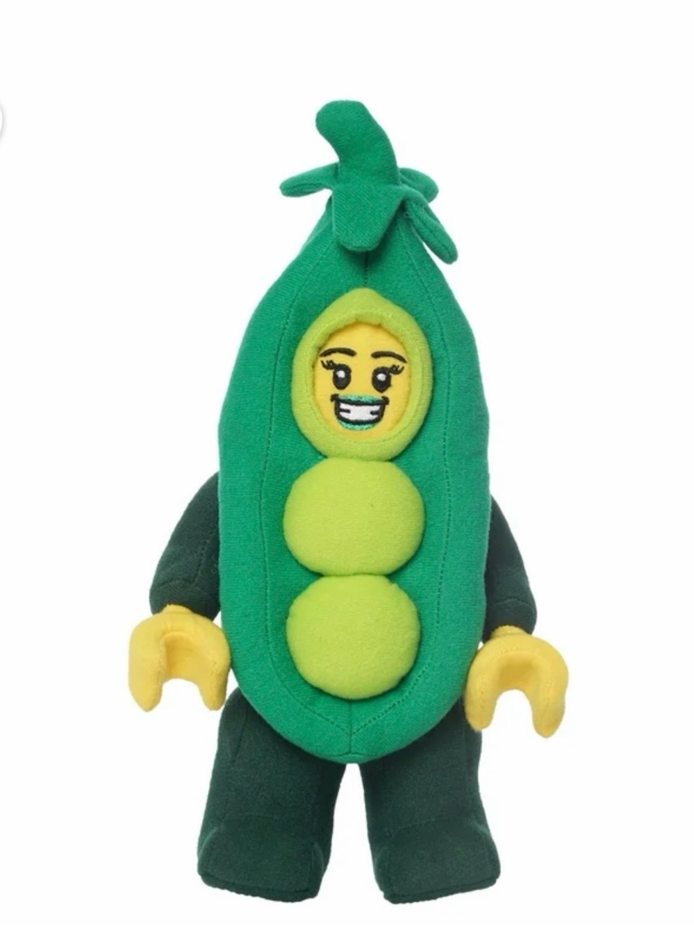 LEGO Minifigure Peapod Costume Girl 9" Plush Character
